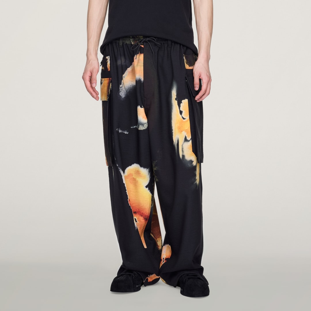 Y 3 AOP Sport Uniform Pantalon cargo - vue 4