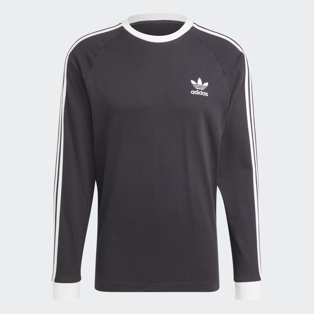 Image of Maglia adicolor Classics 3-Stripes Long Sleeve cod002