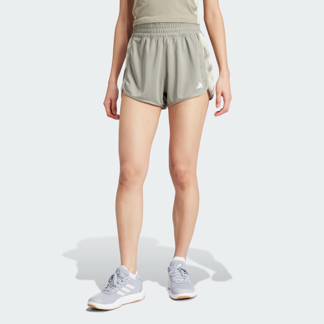 Adidas Pacer Training Essentials Allover Print Flower Tie-Dye Knit Short