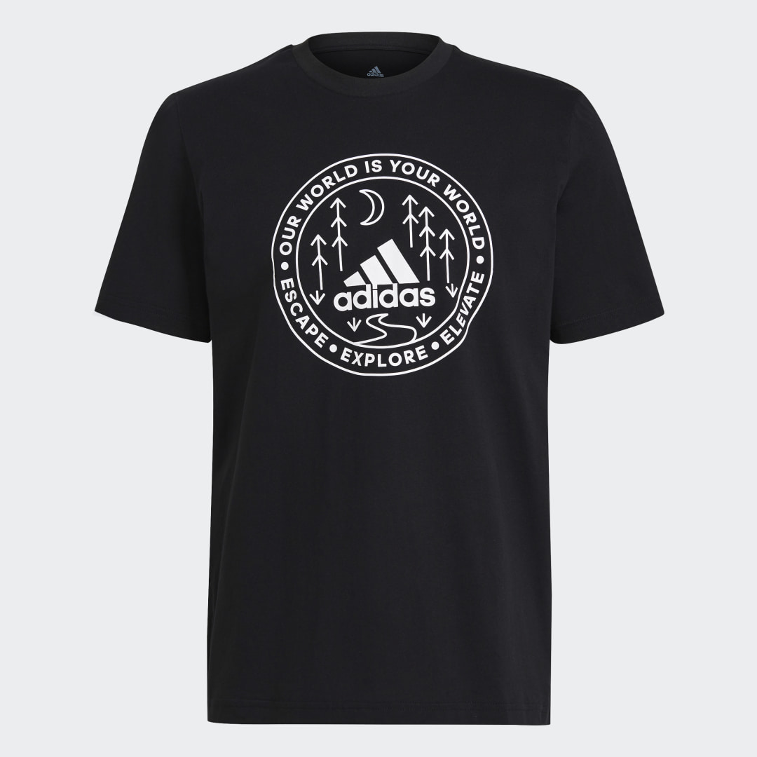 фото Футболка explore nature graphic adidas sportswear