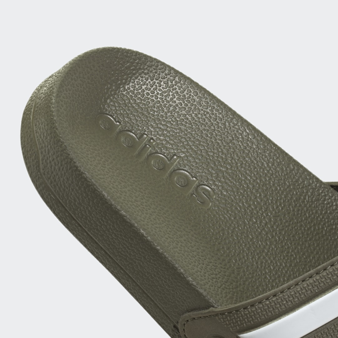 

adidas Sandalias Adilette Shower (Unisex) Niño, Olive strata/blanco/olive strata