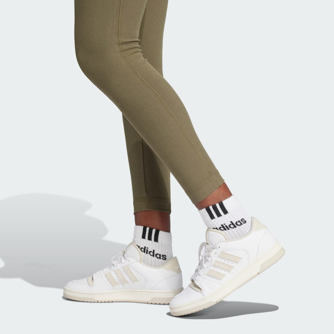 Adidas Rib High-Waist 7 8 Legging (Positiekleding)