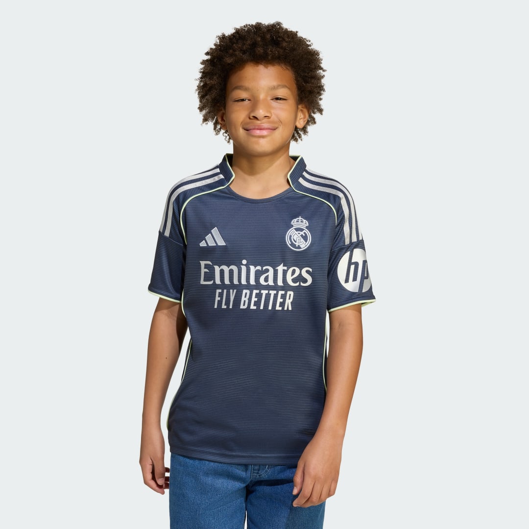 Adidas Real Madrid 25 26 Uitshirt voor kinderen