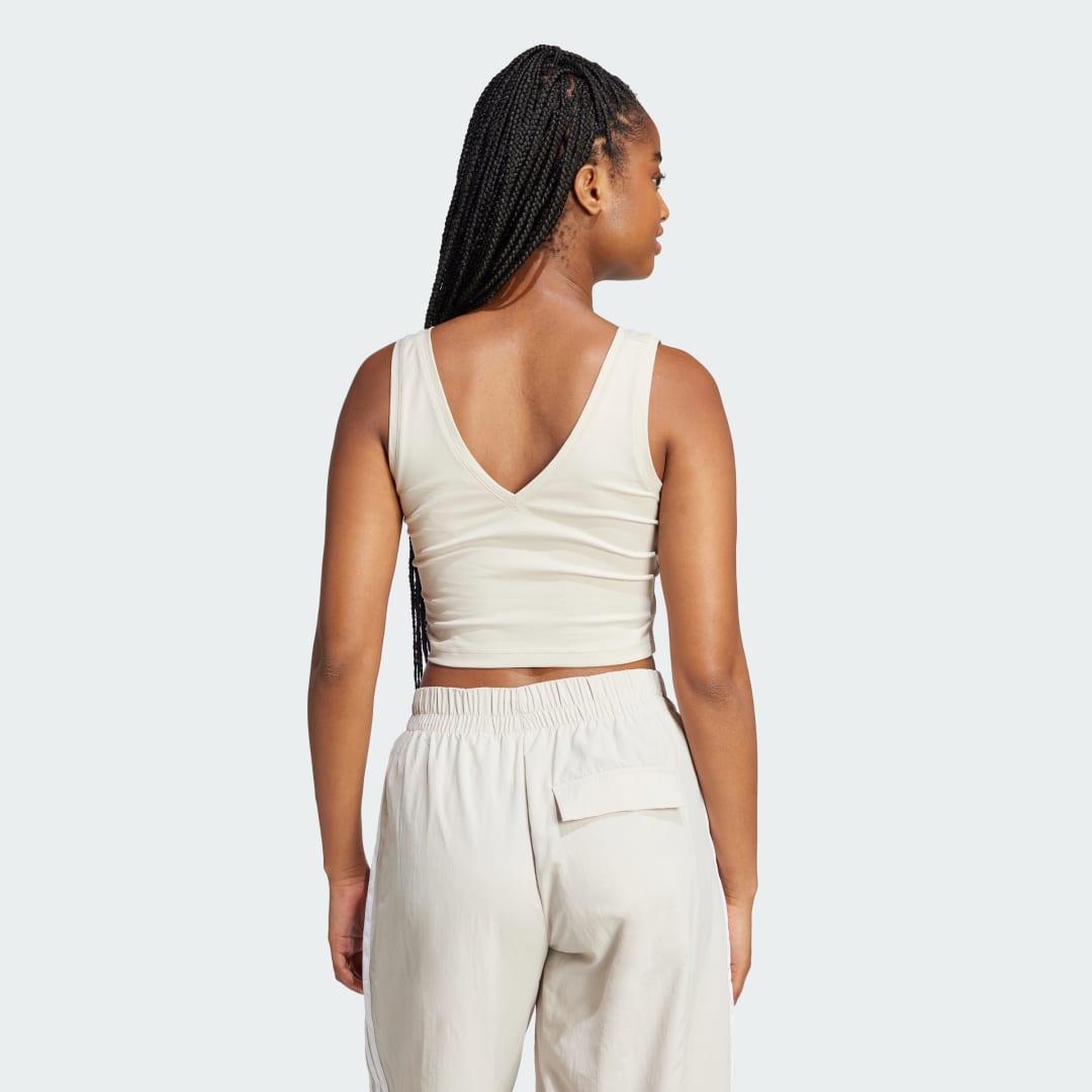 Adidas Essentials Small Logo Katoenen Lifestyle Tanktop