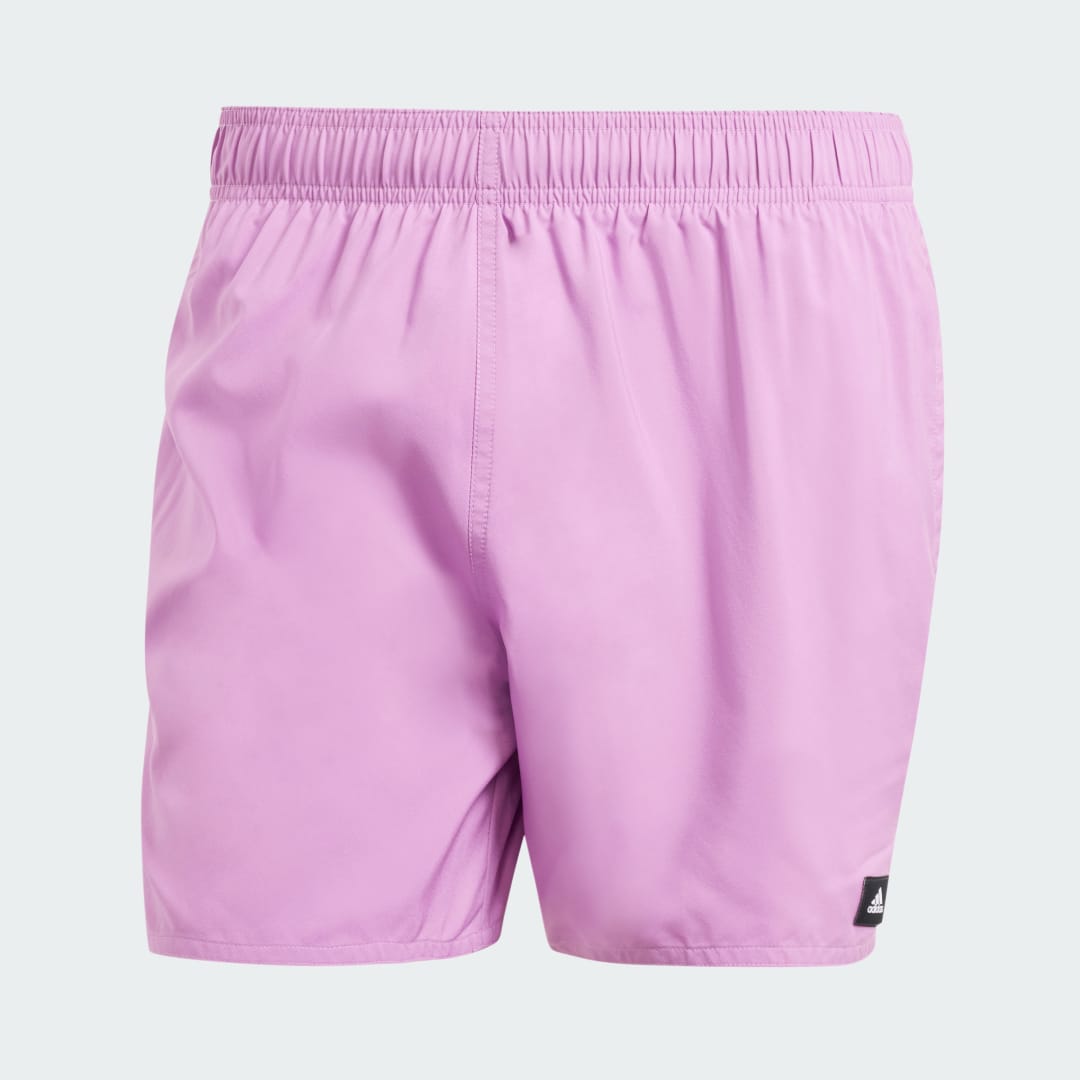 

adidas Shorts de Natación Cortos Solid CLX Hombre, Preloved morado/negro