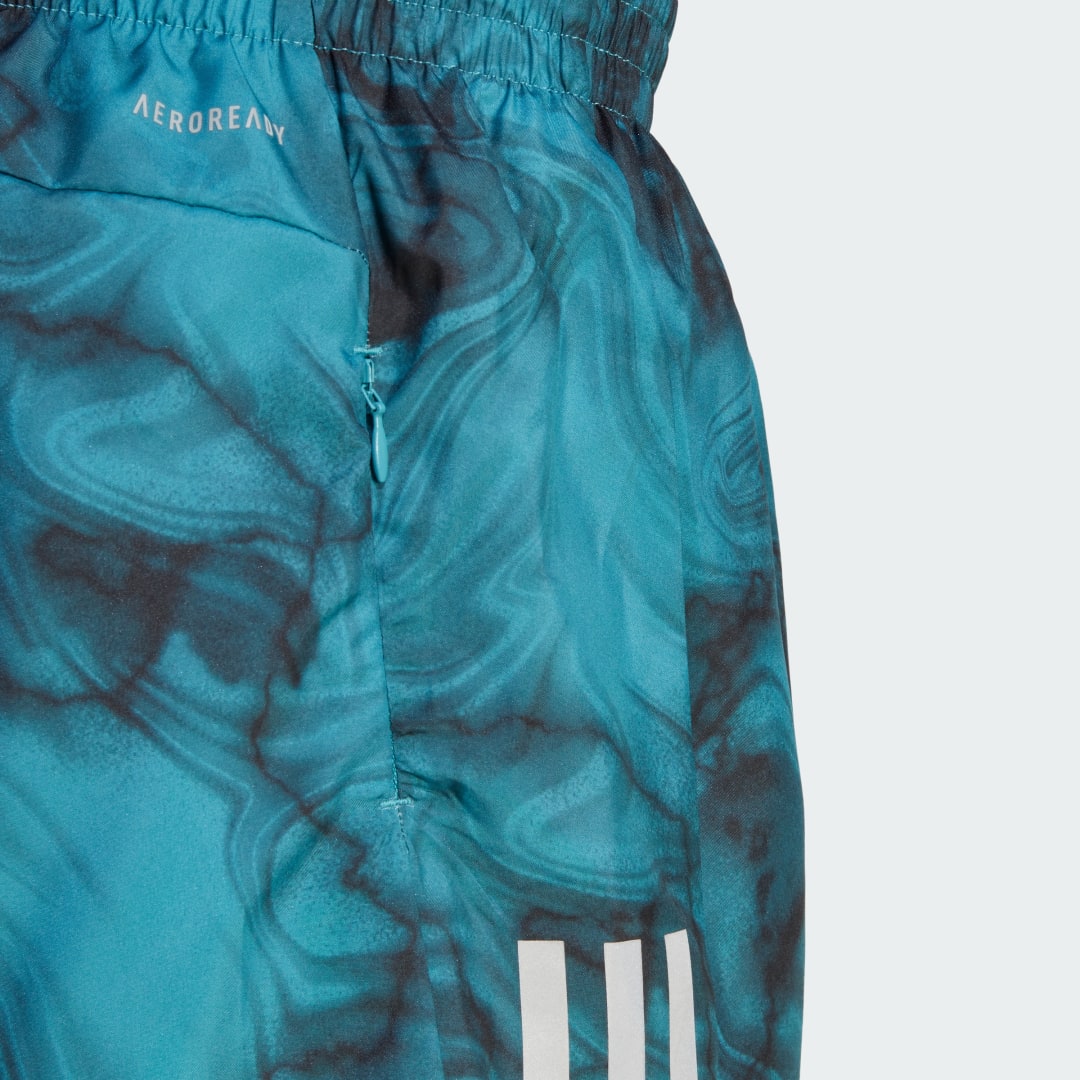Adidas Own the Run Allover Print Short