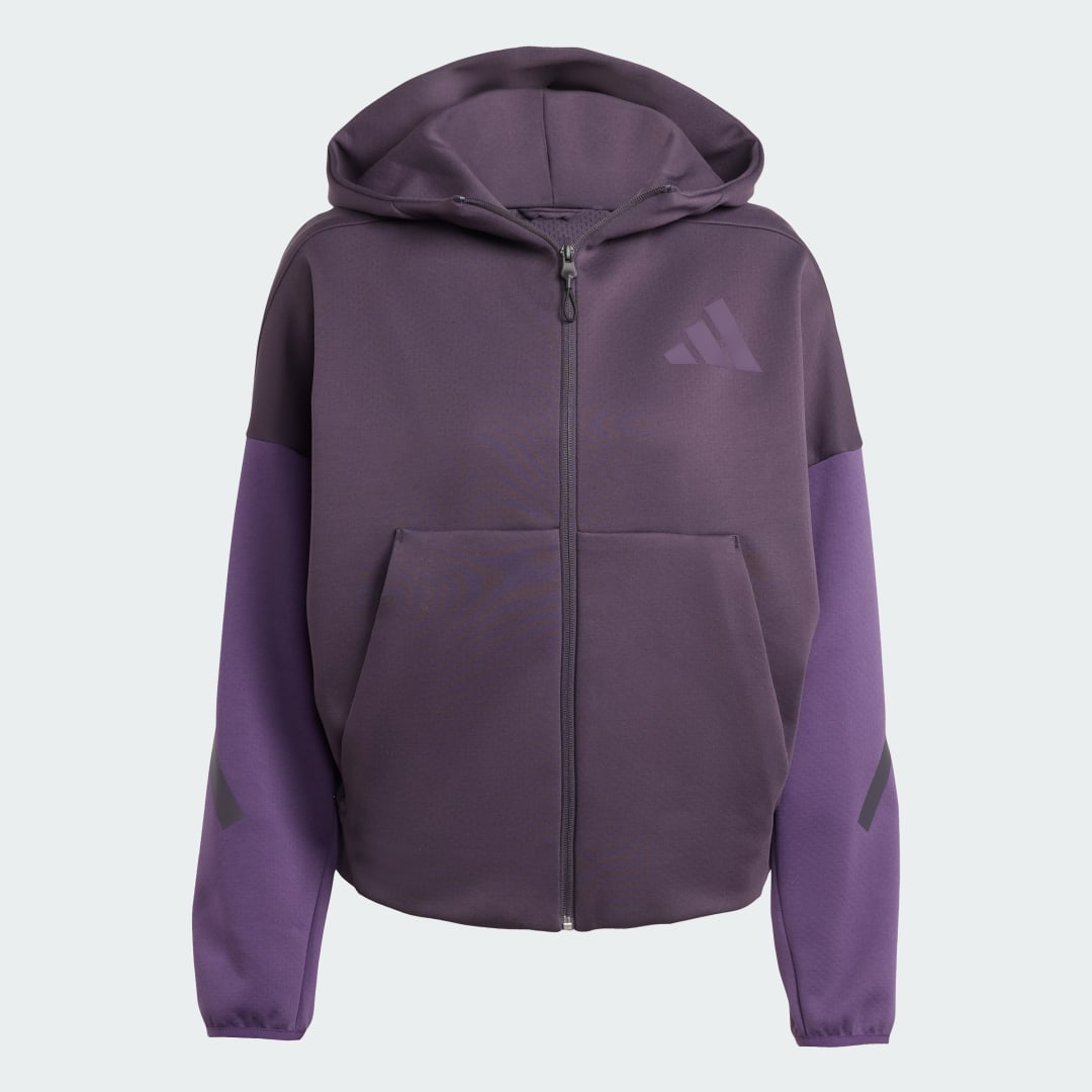 adidas Z.N.E. Veste à capuche à zip intégral - vue 4