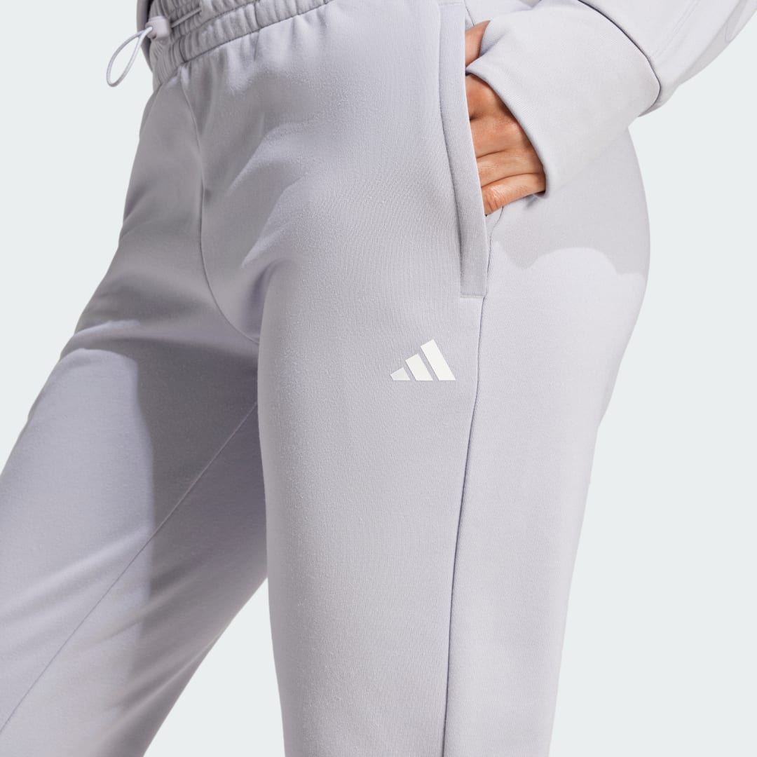Adidas AEROREADY Game and Go Regular Tapered Fleece Broek