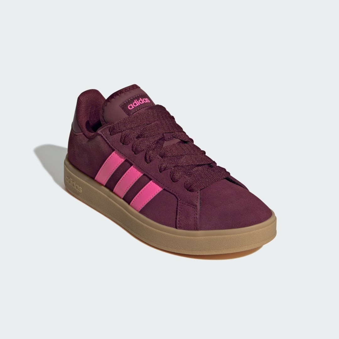 Adidas Grand Court sneaker Shadow Red / Lucid Pink / Gum