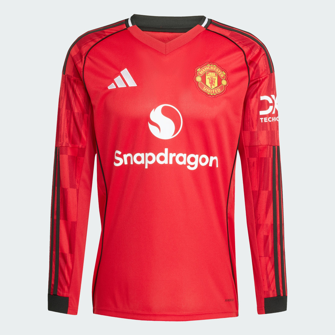 Adidas Manchester United 25 26 Longsleeve Thuisshirt