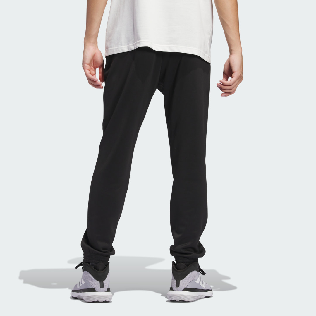 Pantalon molleton chaud Crazy adidas Basketball - vue 2