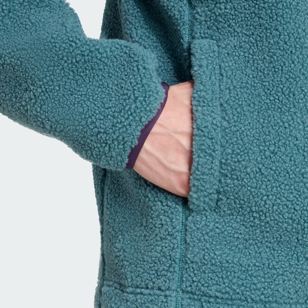 Adidas Terrex Xploric High Pile Fleece Pullover Sweatshirt