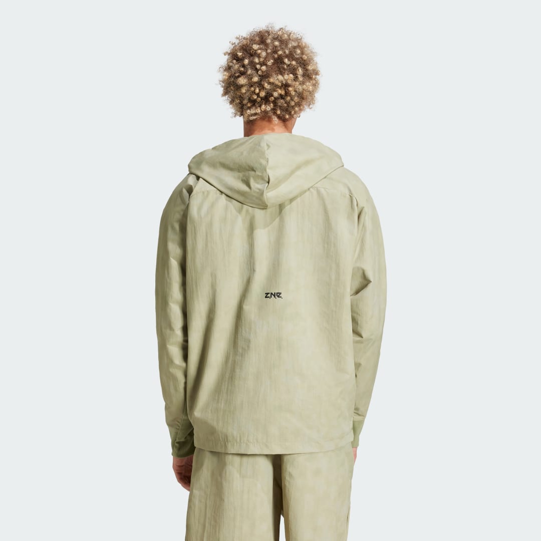 

adidas M Z.N.E. WV FZ Hombre, Tent verde