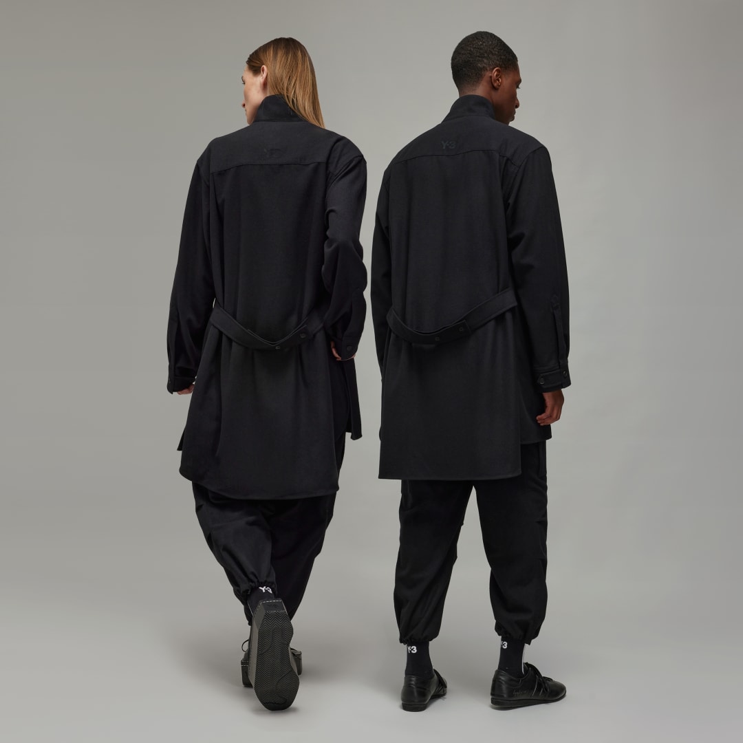 Adidas Y-3 Wool Flannel Overhemd