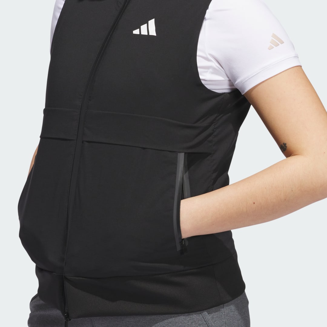 Adidas Ultimate365 Tour Frostguard Bodywarmer met Lange Ritssluiting