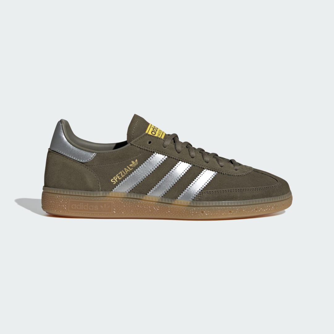 Adidas Handball Spezial Olive Strata / Silver Metallic / Super Yellow