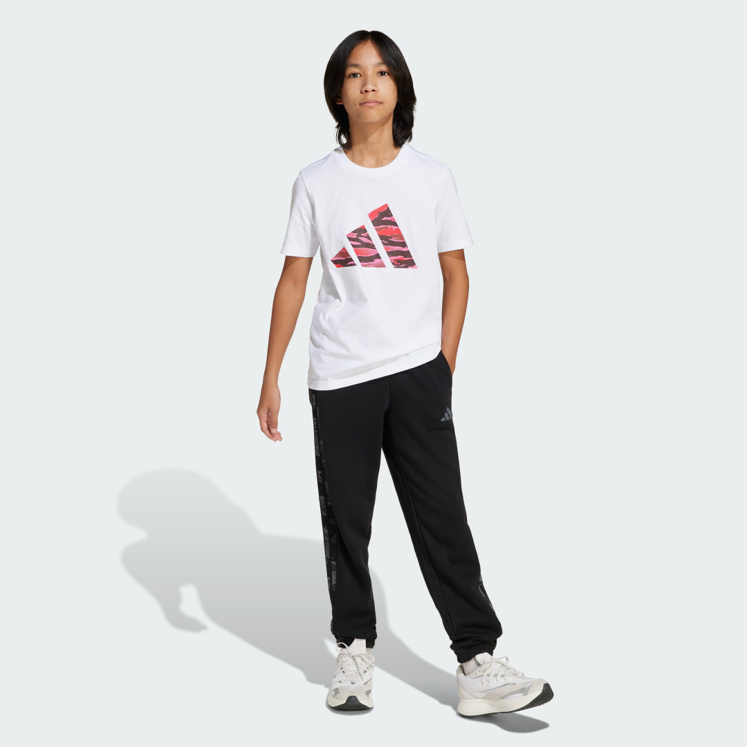 Thumbnail - Camo Linear Graphic Kids T-Shirt