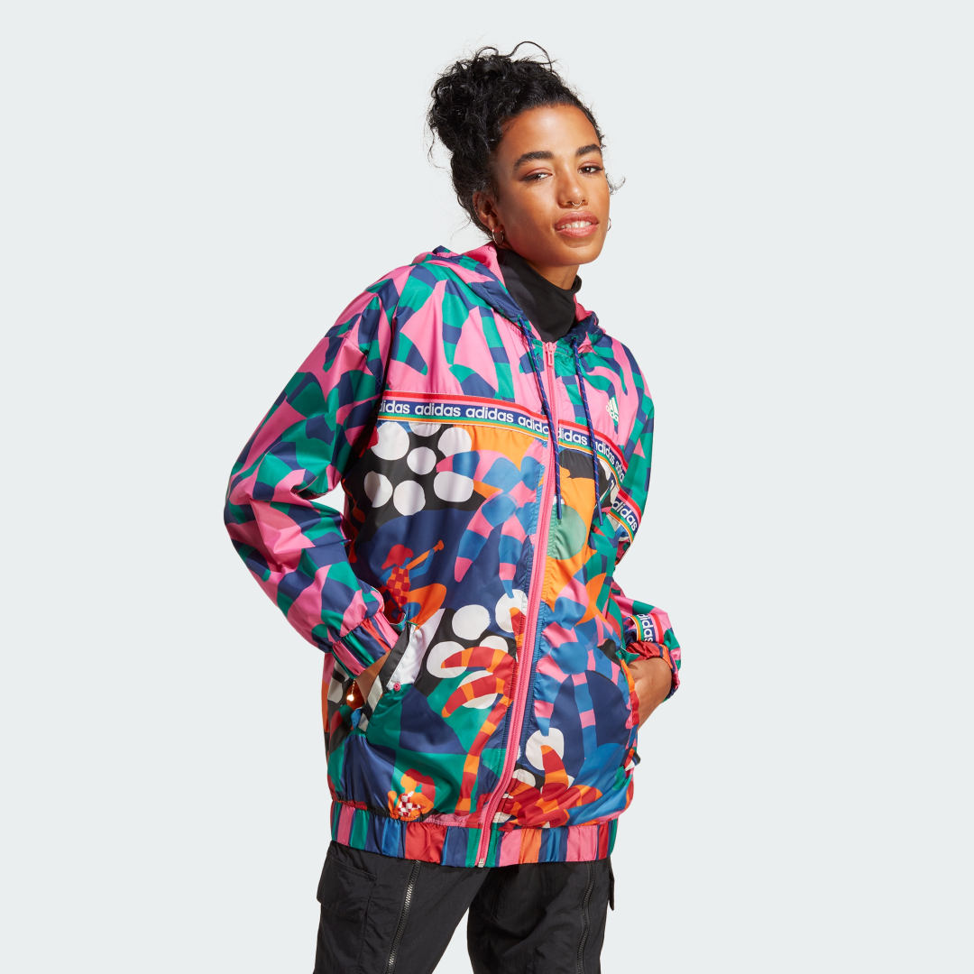 

Chaqueta adidas x FARM Rio Chaqueta adidas x FARM Rio Mujer  - Mujer Training, Bold verde / pulse magenta