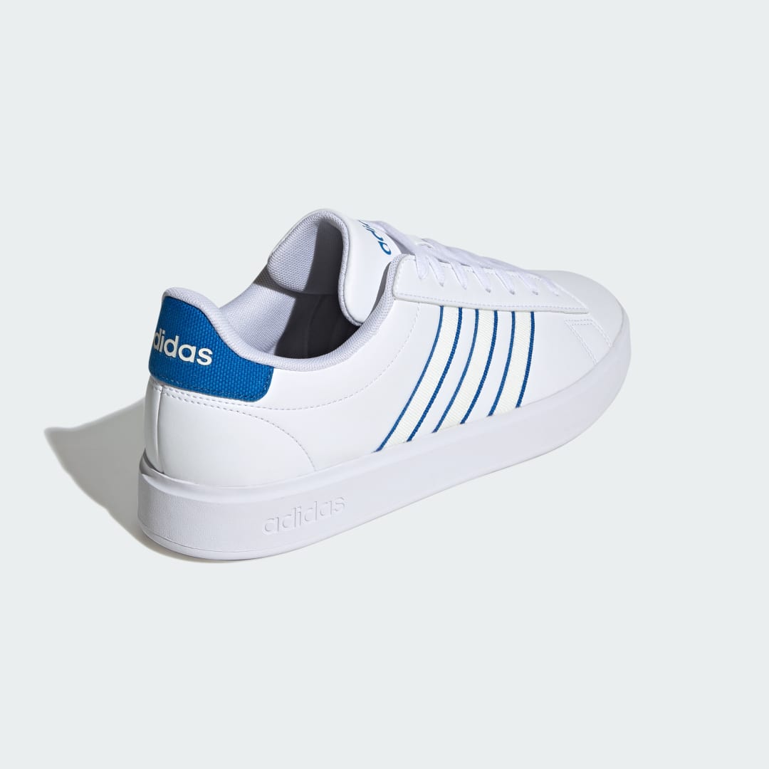 

adidas Tenis Grand Court 2.0 Hombre, Blanco/off blanco/bright royal