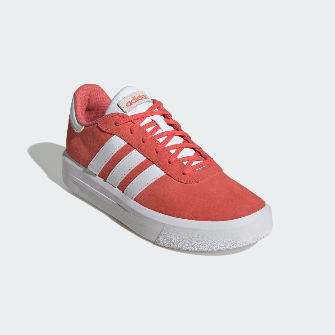 

adidas Tenis Adidas Court Silk Mujer, Preloved scarlet/blanco/blanco