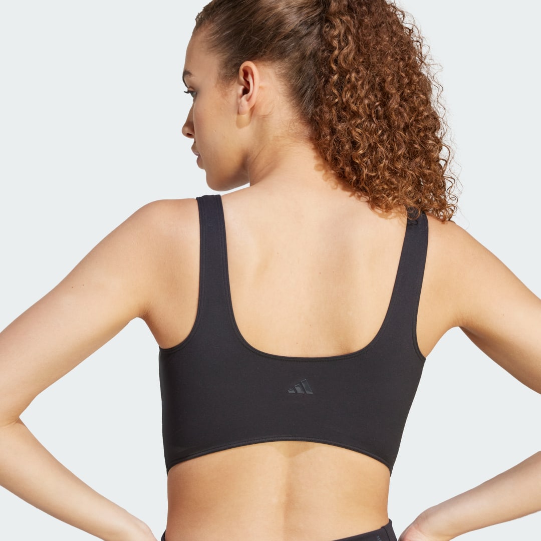 

adidas Leotardo Yoga Studio Mujer, Negro