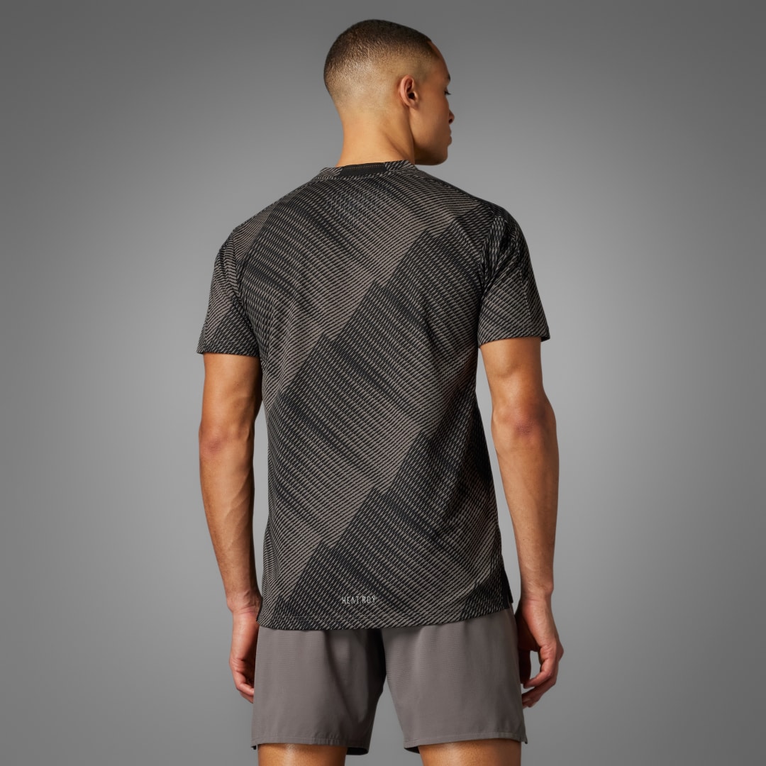 Adidas Performance Designed for Training HIIT Workout HEAT.RDY Print T-shirt