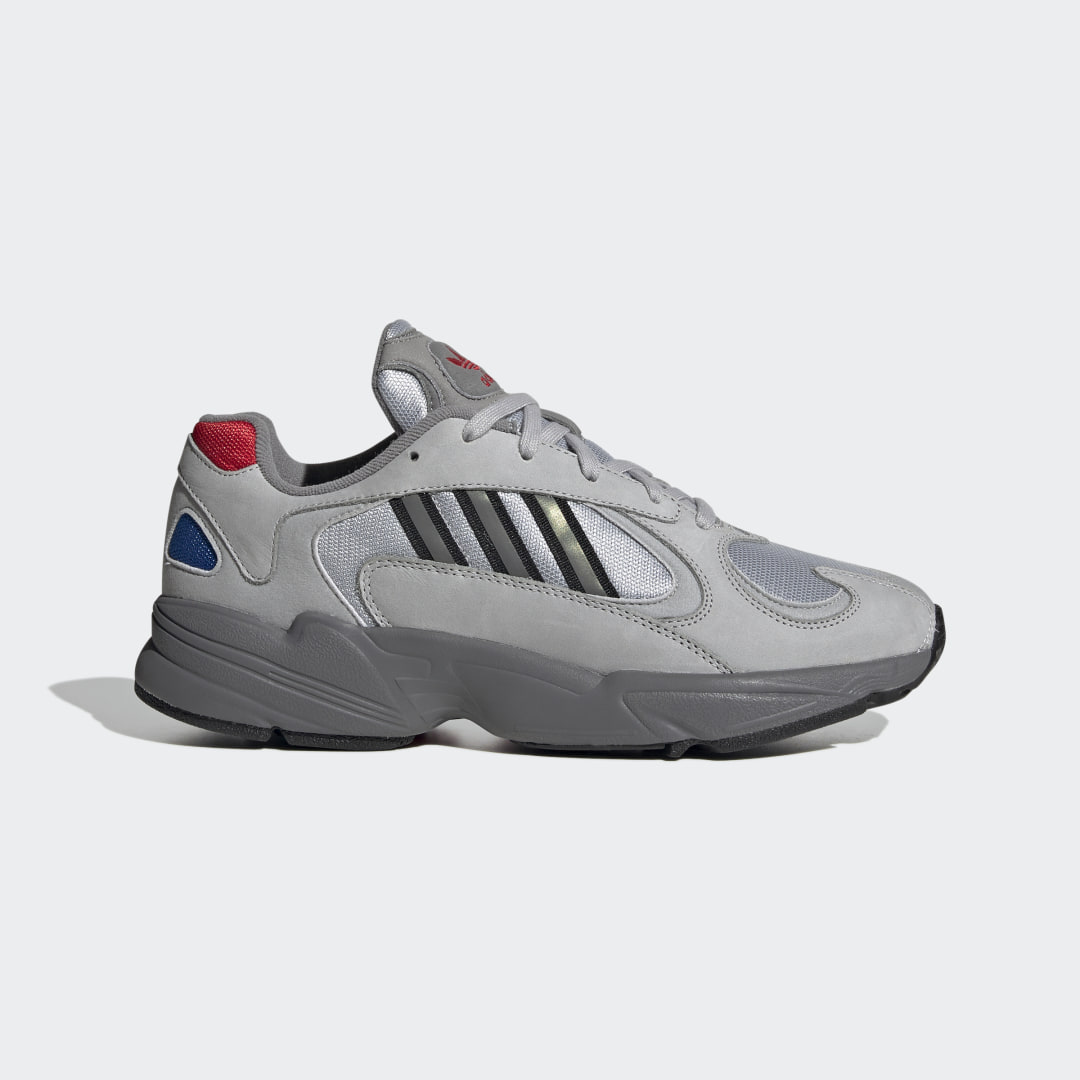 Adidas Yung-1 damessneaker zilver en grijs