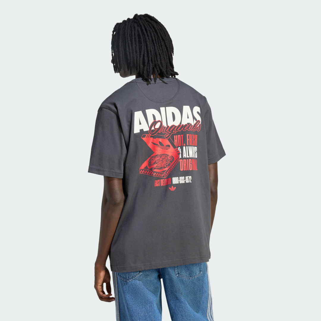 Adidas New Pizza Box Graphic T-shirt