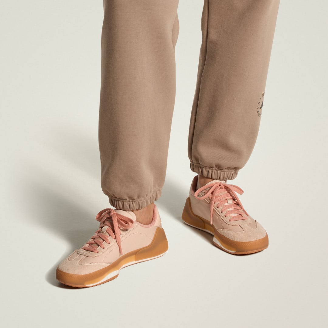 Sneakers adidas x Stella McCartney Court Boost Soft Powder/ Soft Powder/ Charcoal - JQ9753