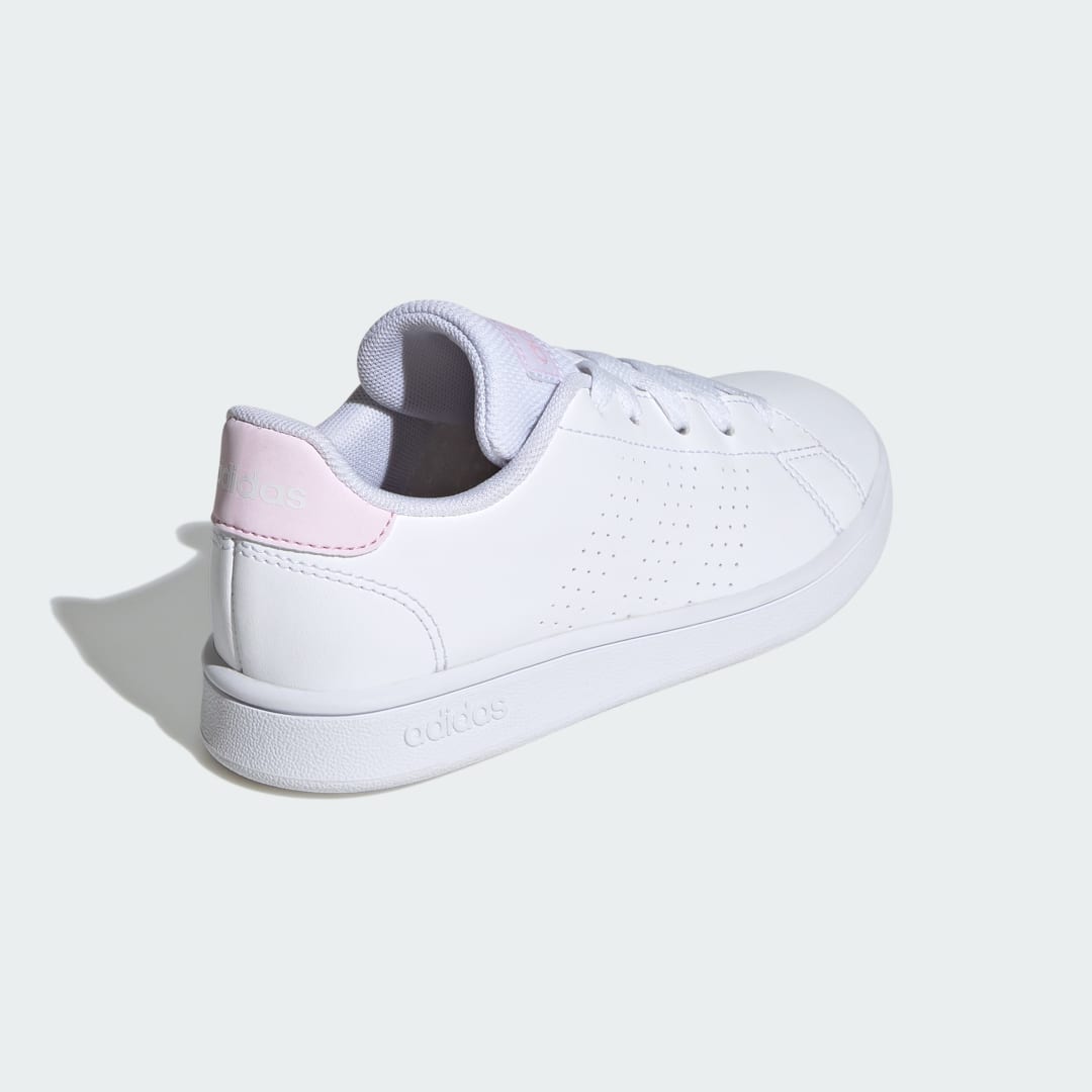 

adidas Tenis Advantage Adidas Court Niño, Blanco/clear rosa/clear rosa