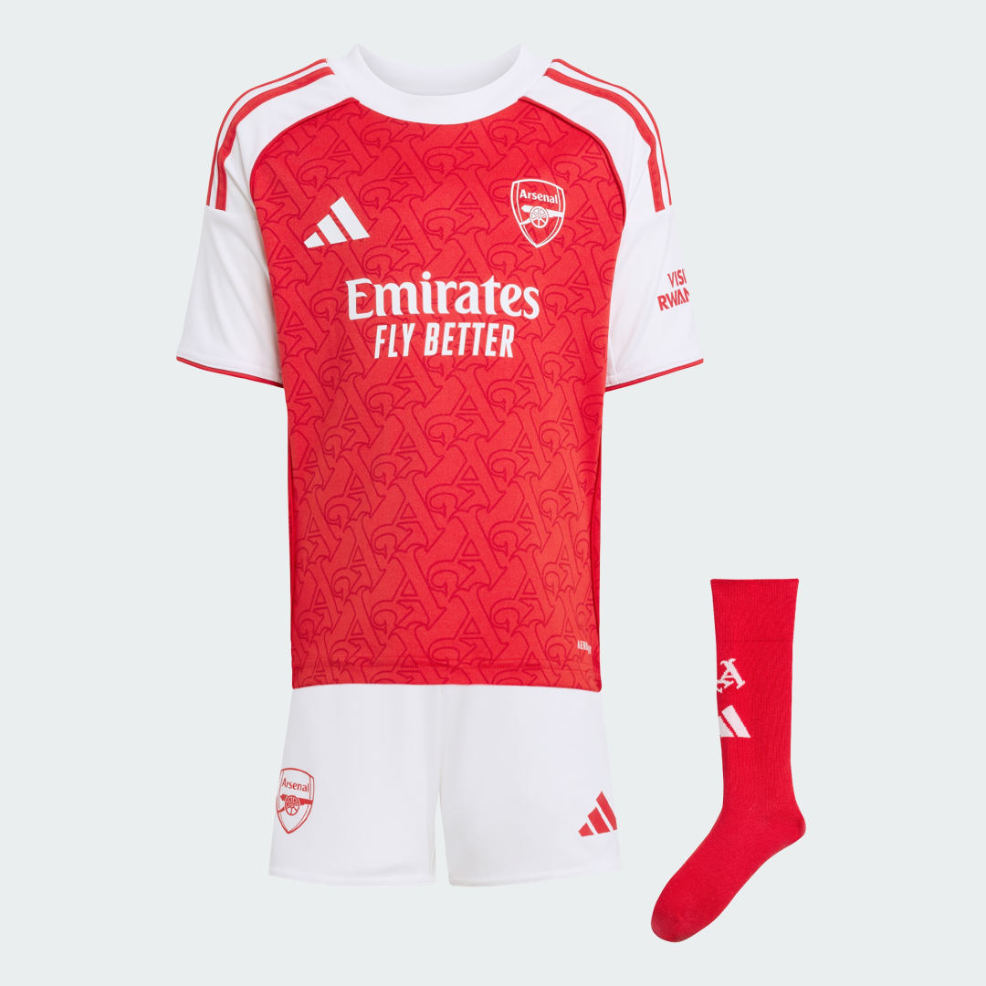 Adidas Arsenal 25 26 Mini-Thuistenue Kids