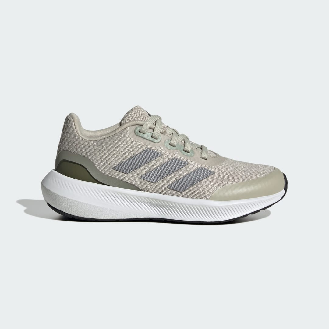 

adidas Runfalcon 3 Lace Shoes Niño, Putty gris/iron gris/plata pebble