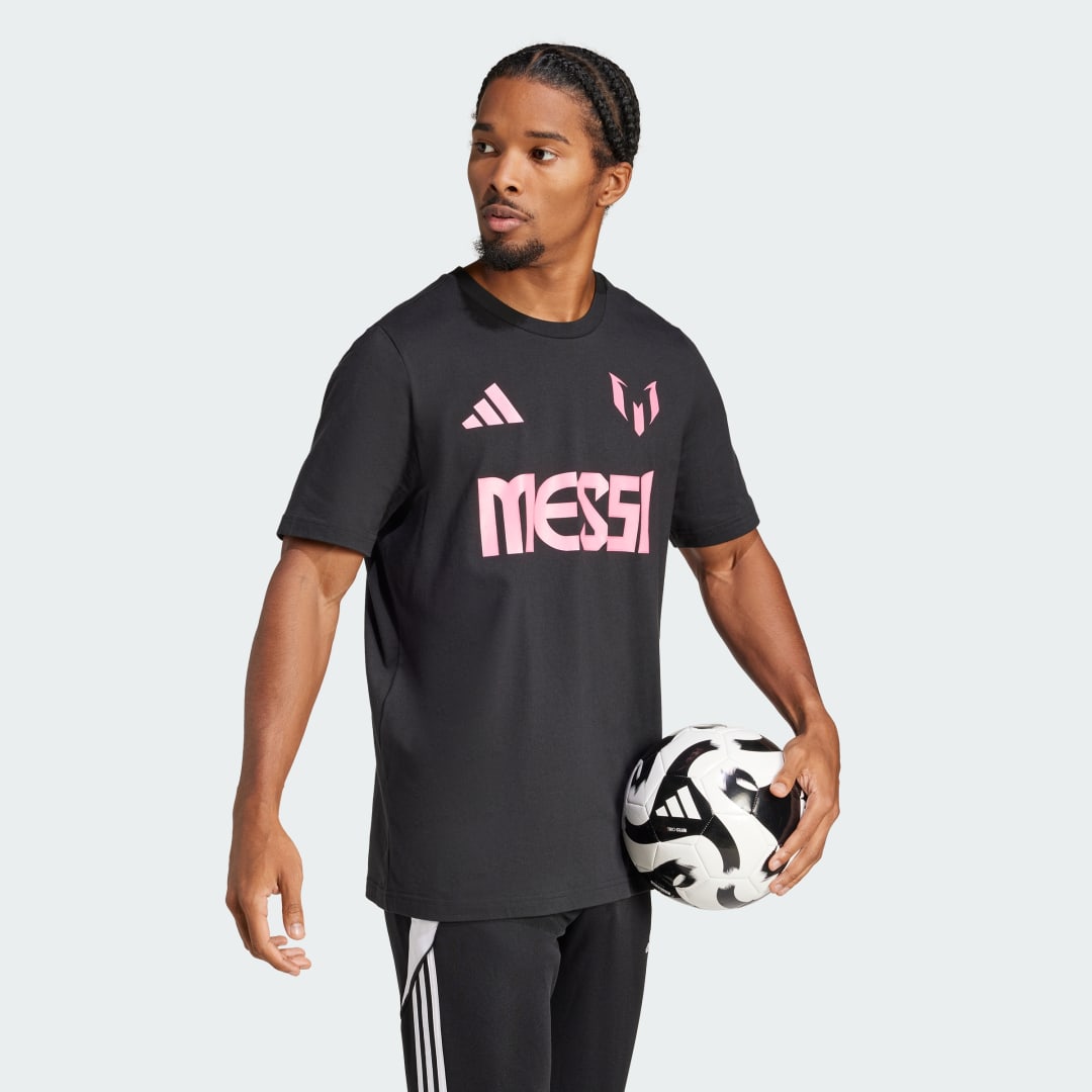 Adidas Messi Name and Number Graphic T-shirt