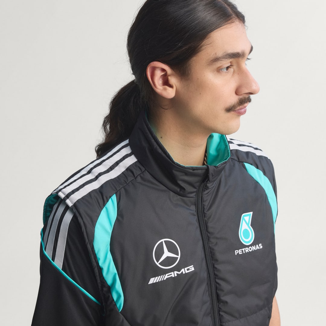 VESTE SANS MANCHES MERCEDES AMG PETRONAS FORMULA1 TEAM MECHANICS - vue 3