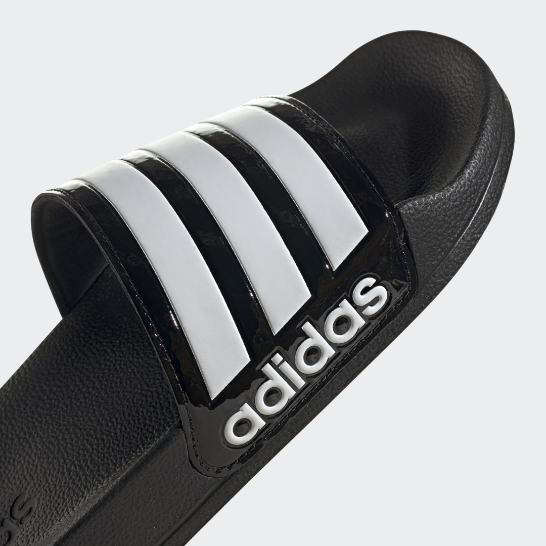 

adidas Chanclas adilette Shower Mujer, Blanco