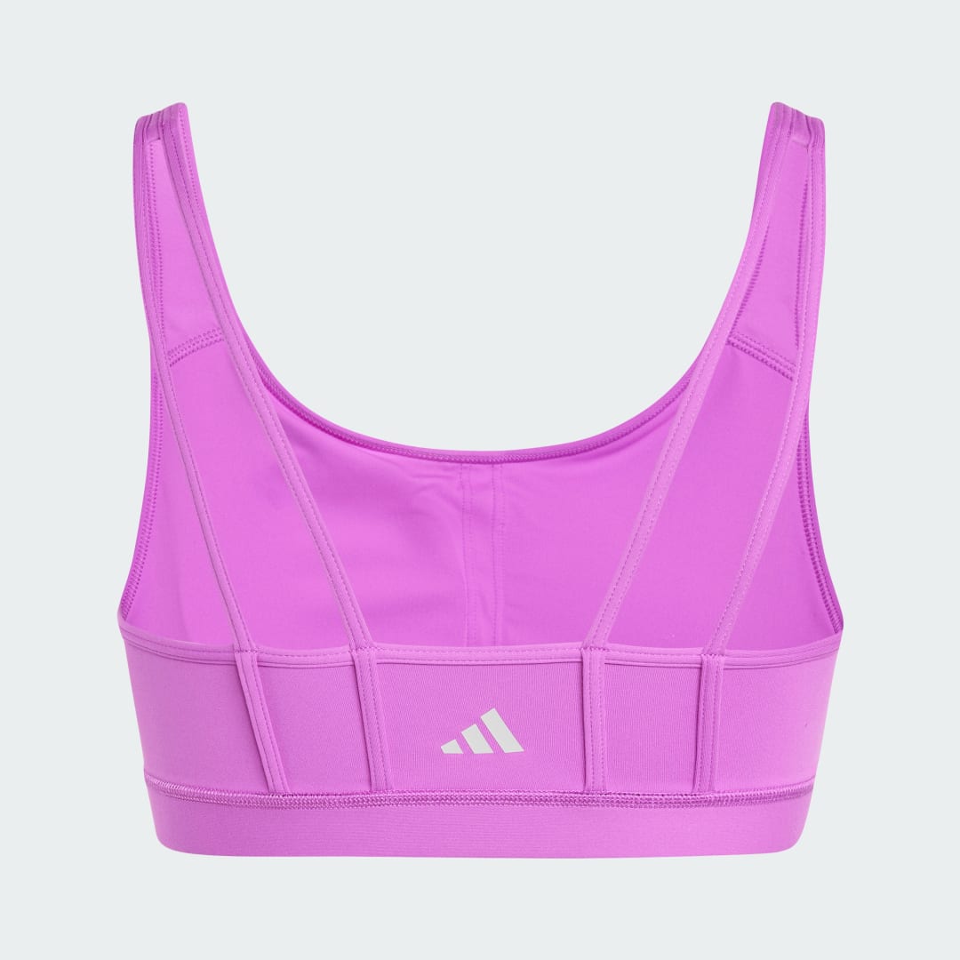 

adidas Top Deportivo All Me Essentials Soporte Medio Mujer, Morado burst