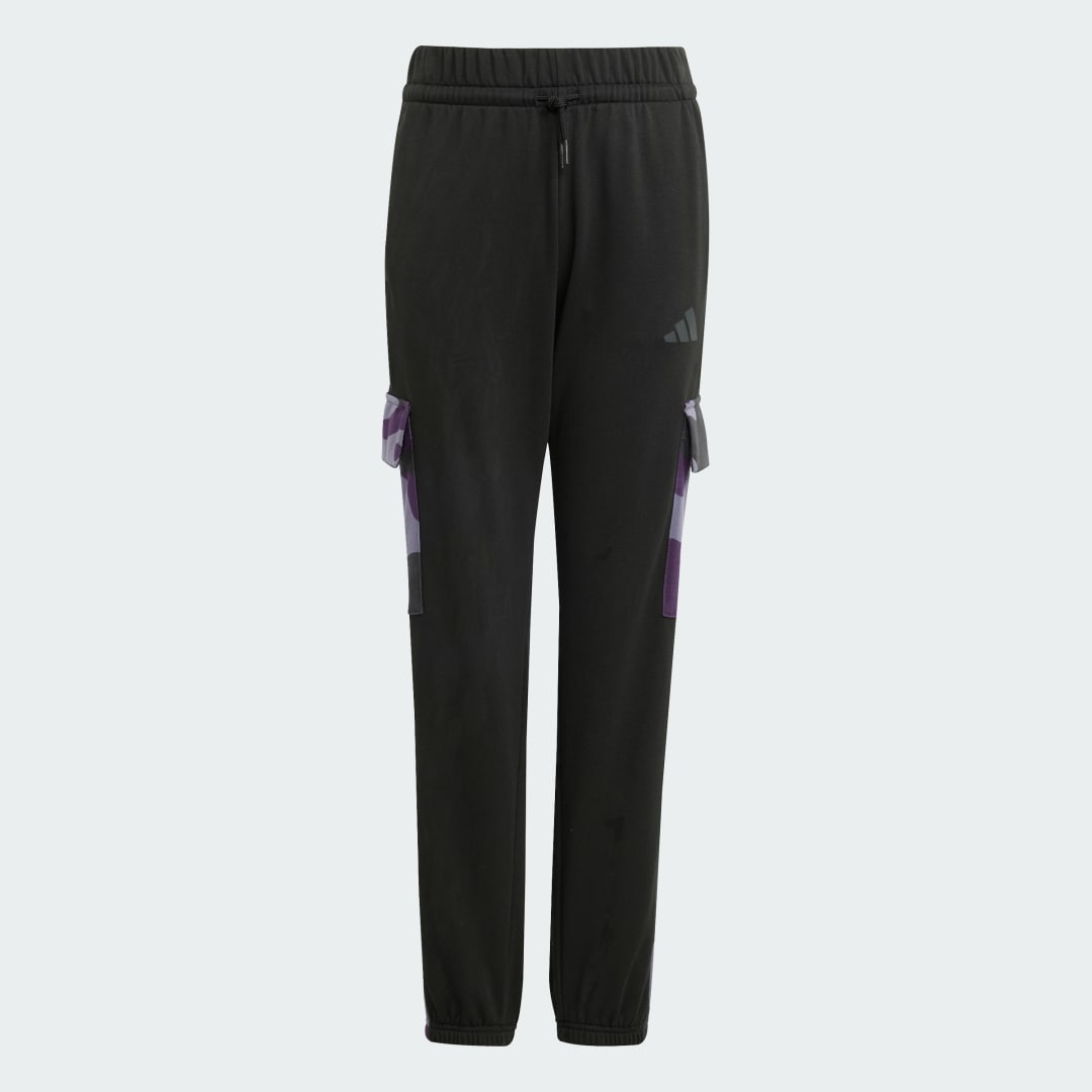 Adidas Seasonal Essentials Camo French Terry Cargobroek Kids