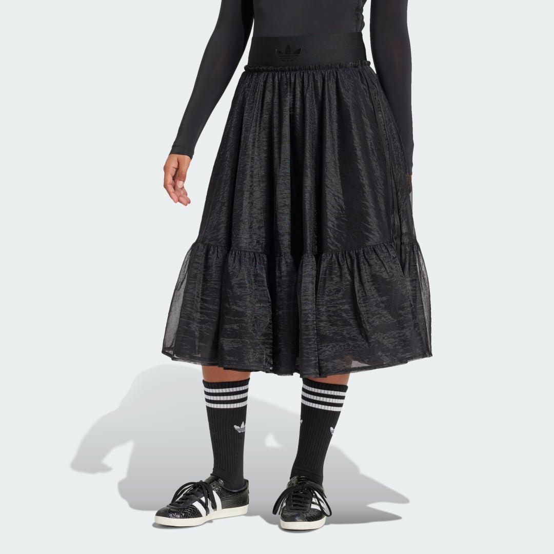 Adidas Waistband Tulle Maxi Rok