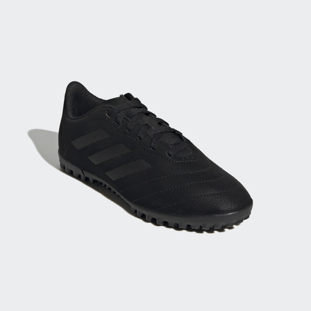 

adidas Calzado de Fútbol Goletto Viii Pasto Sintético Niño, Negro/negro/negro