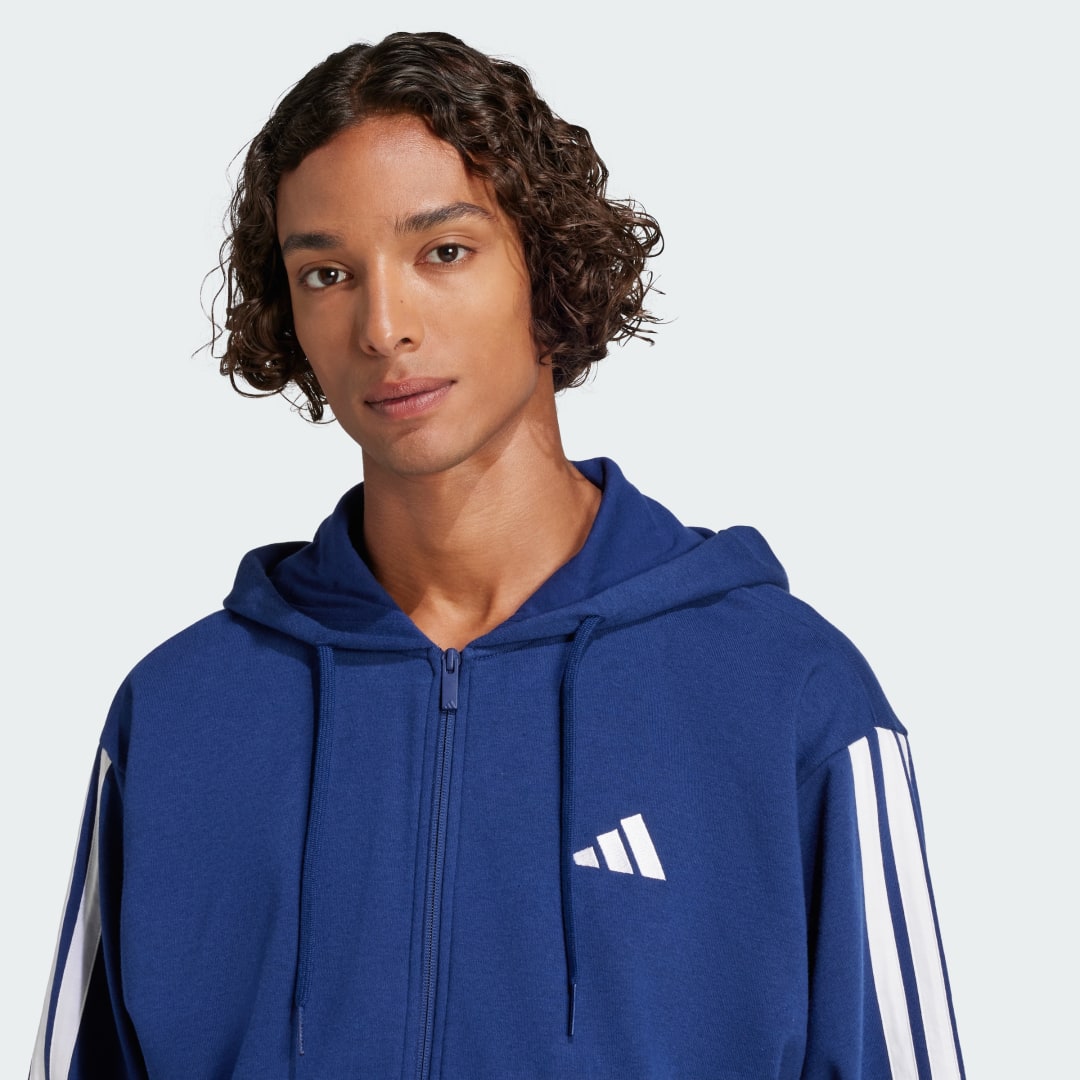 Adidas Essentials 3-Stripes French Terry Ritshoodie