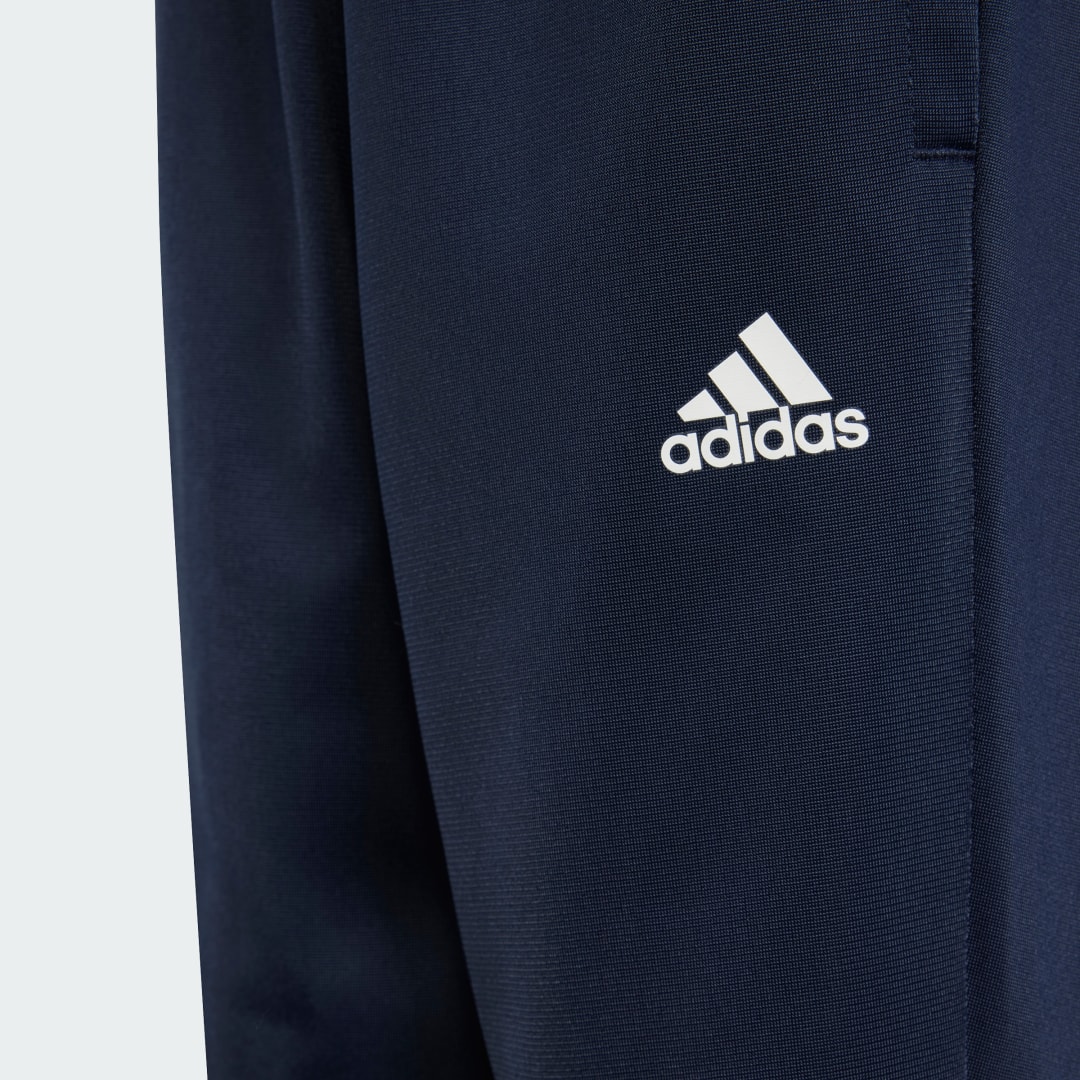 

adidas Conjunto Tiberio 3 Rayas Colorblock Shiny Niños Niño, Blanco