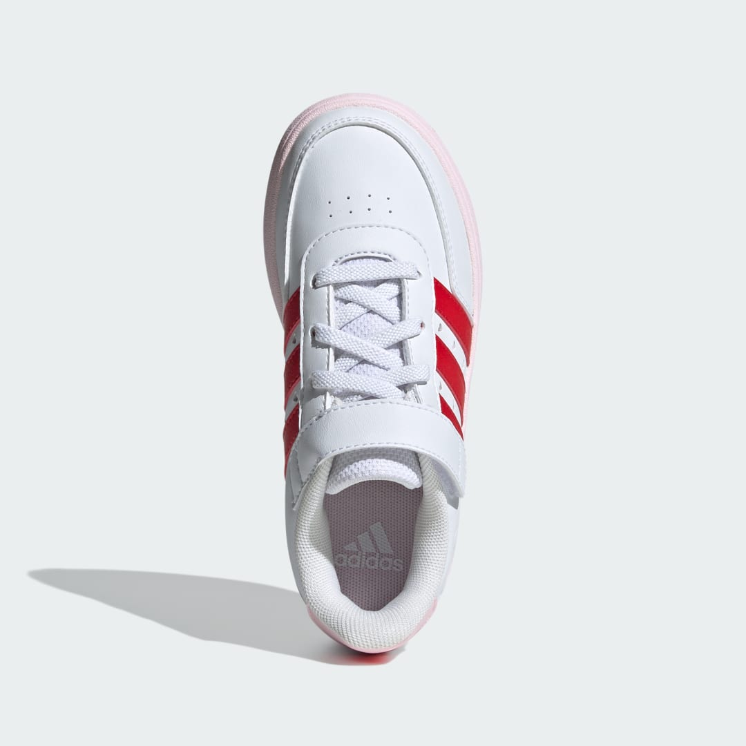 

adidas Tenis Breaknet 2.0 Kids Niño, Blanco/better scarlet/clear rosa