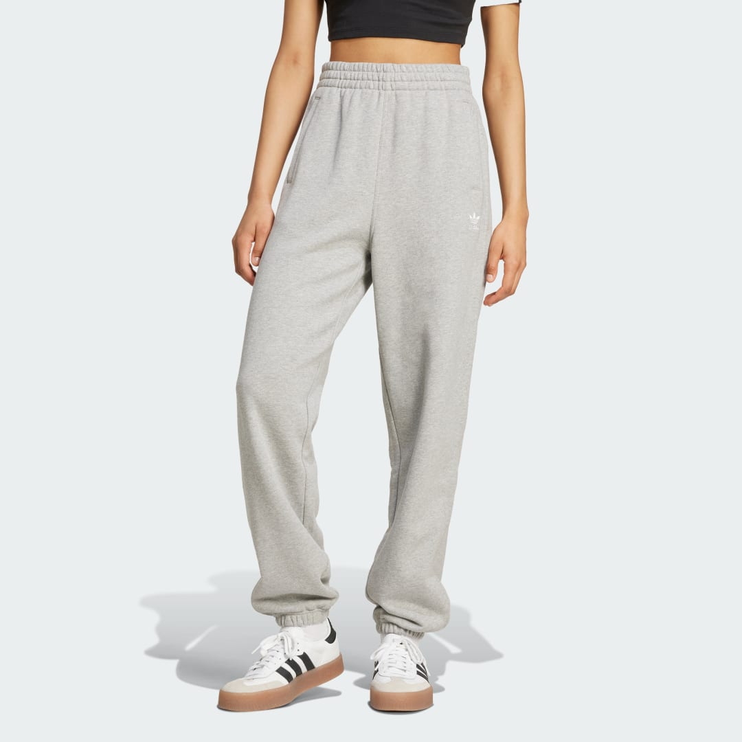 Adidas Originals Essentials French Terry Joggingbroek Grijs- Dames Grijs