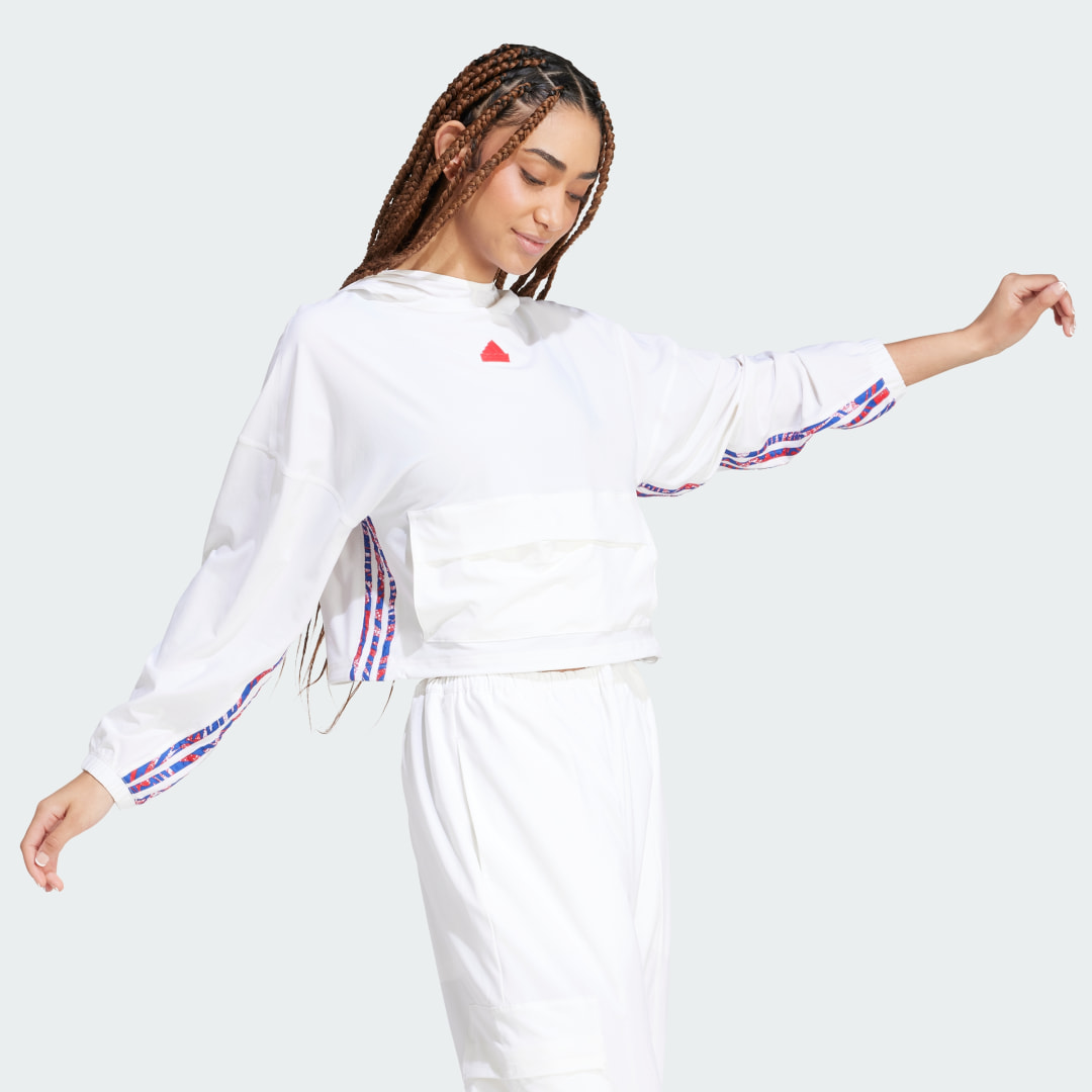 Adidas Express All Gender Woven Hoodie