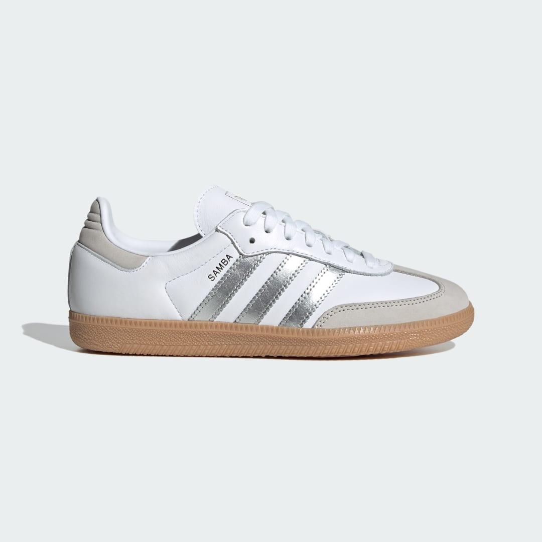 Adidas Samba sneaker Cloud White / Silver Metallic / Grey One
