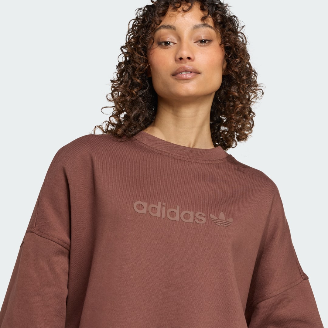 Adidas Essentials Linear Oversized Sweatshirt