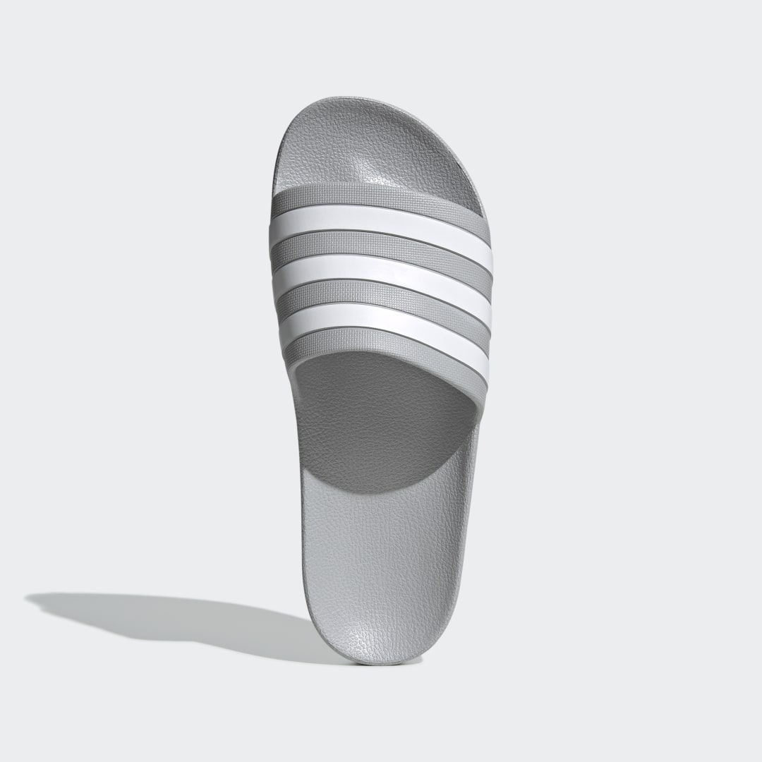 

adidas Sandalias Adilette Aqua (Unisex) Unisex, Gris two/blanco/gris two