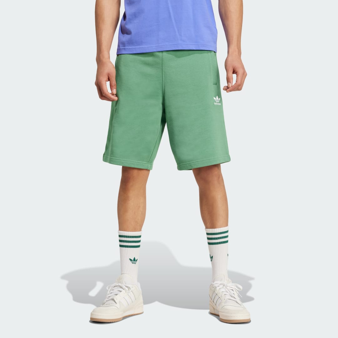 Adidas Originals Short ESS SHO Essentiële sweat shorts met logo van zacht french terry materiaal (1-delig)