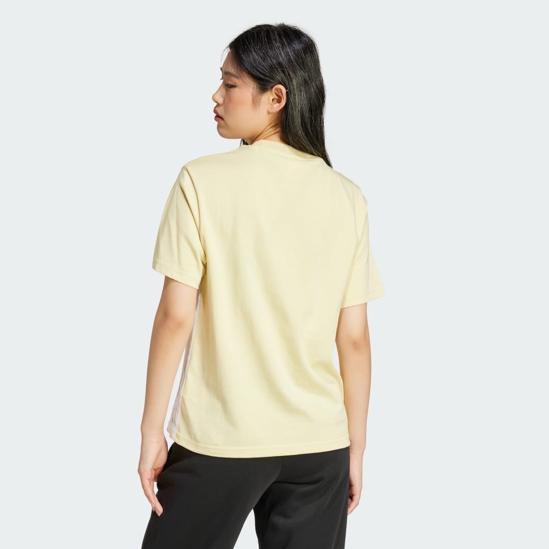 Adidas Essentials 3-Stripes Katoenen T-shirt