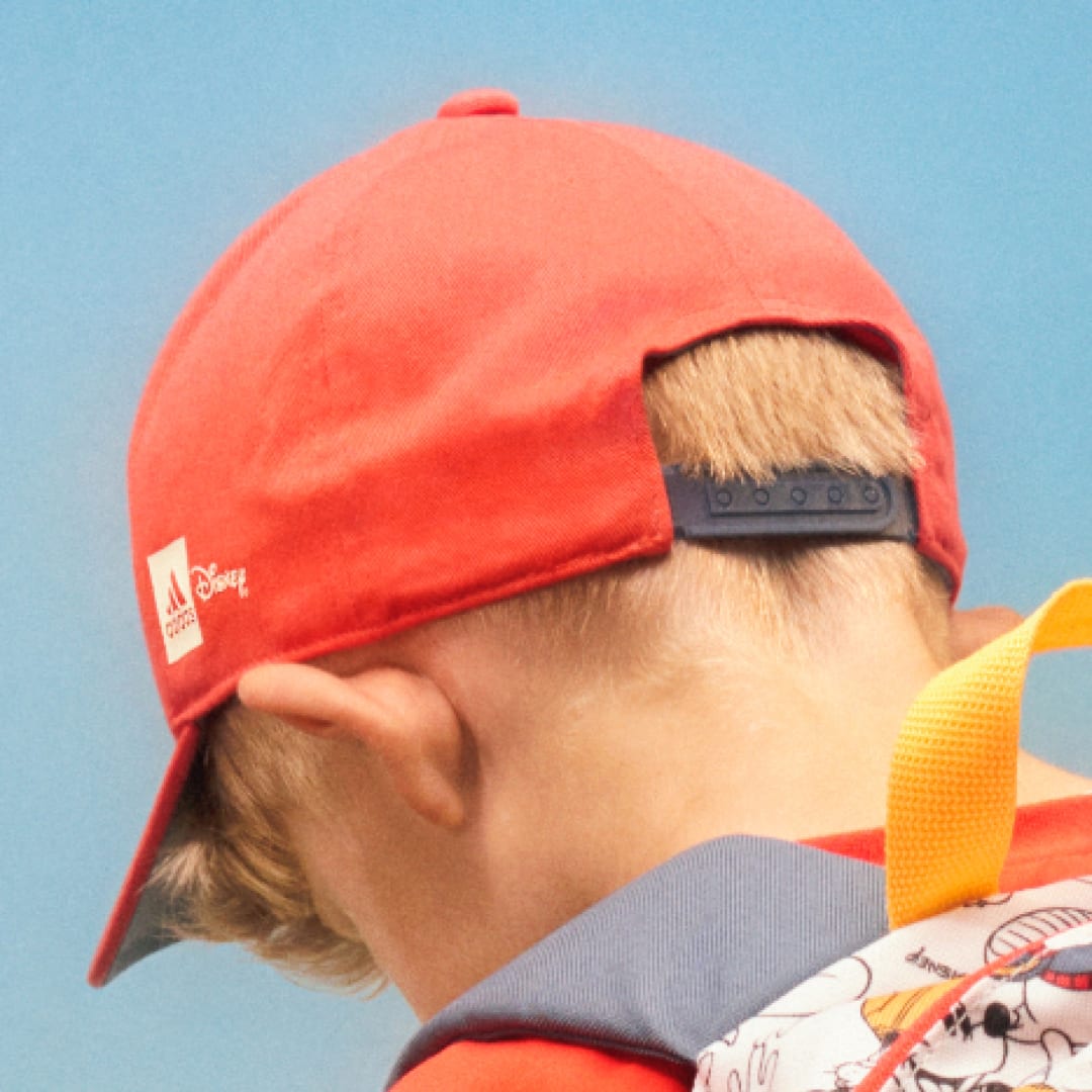 

adidas Gorra Mickey Mouse de Disney Kids Niño, Rojo